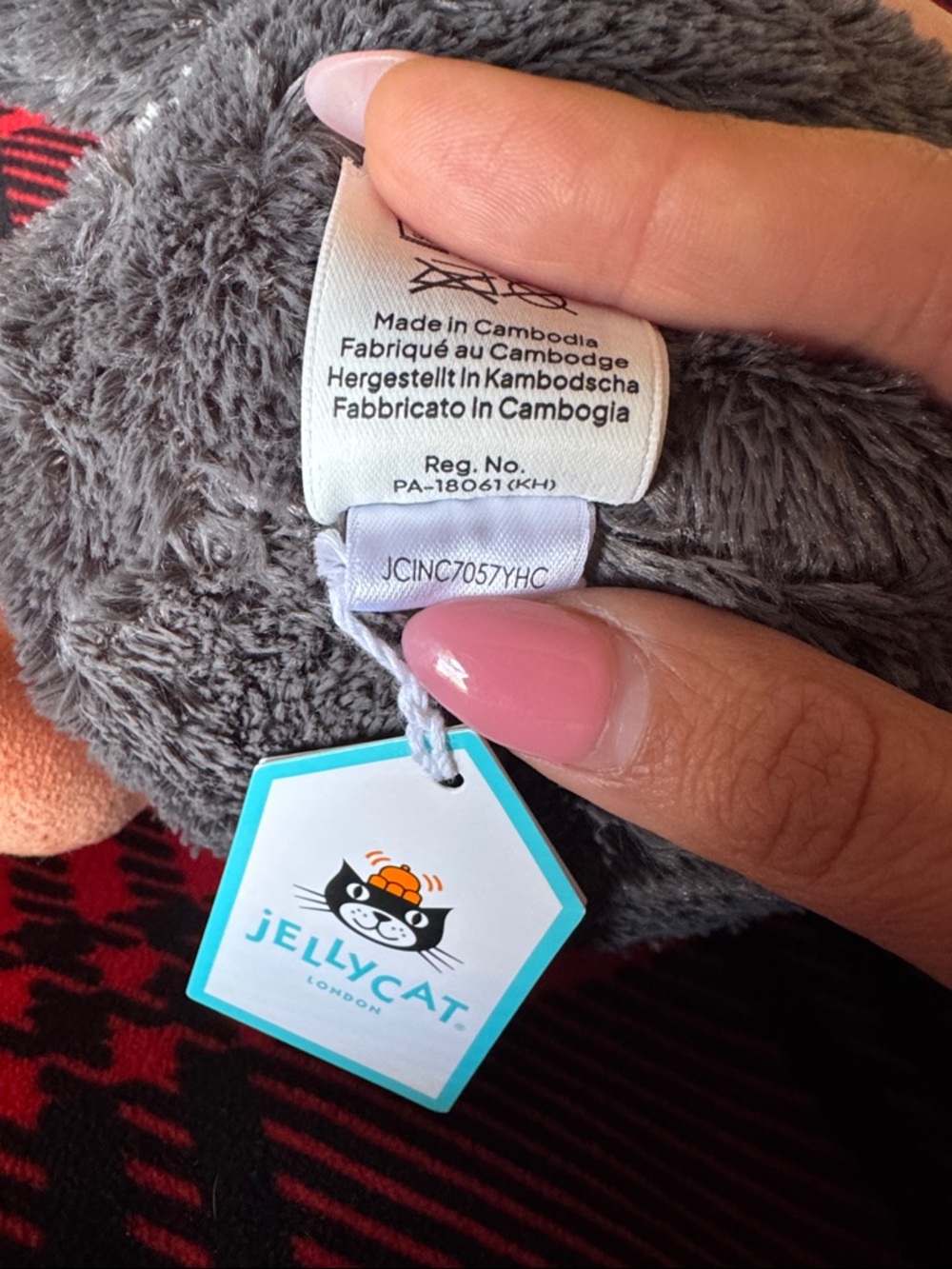 Jellycat Luxe Puppy Orlando + Peanut Penguin Medium Bundle - Picture 4 of 8